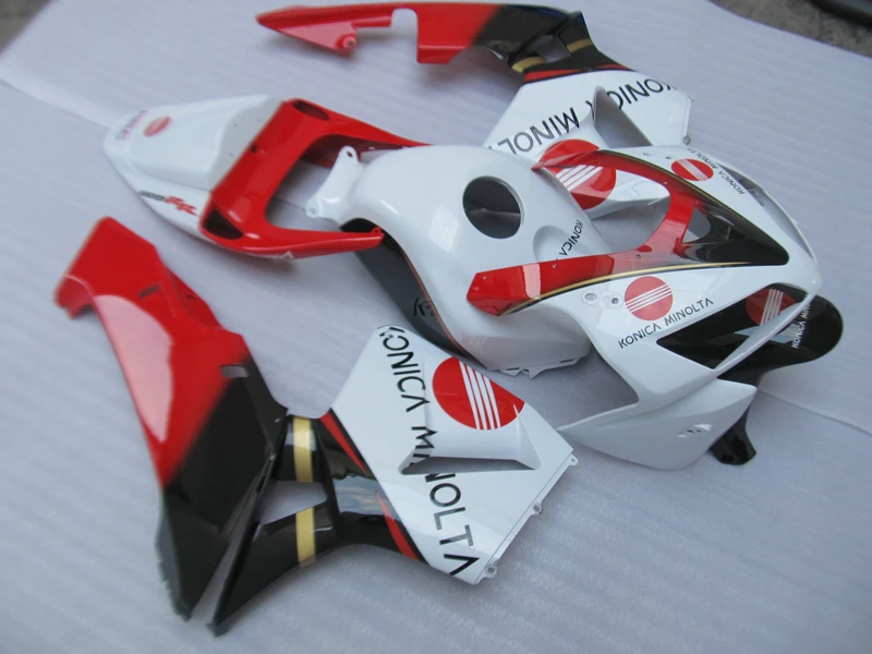 Комплекты обтекателей краски под давлением для HONDA 05 06 CBR 600 RR 2005 2006 CBR600RR red