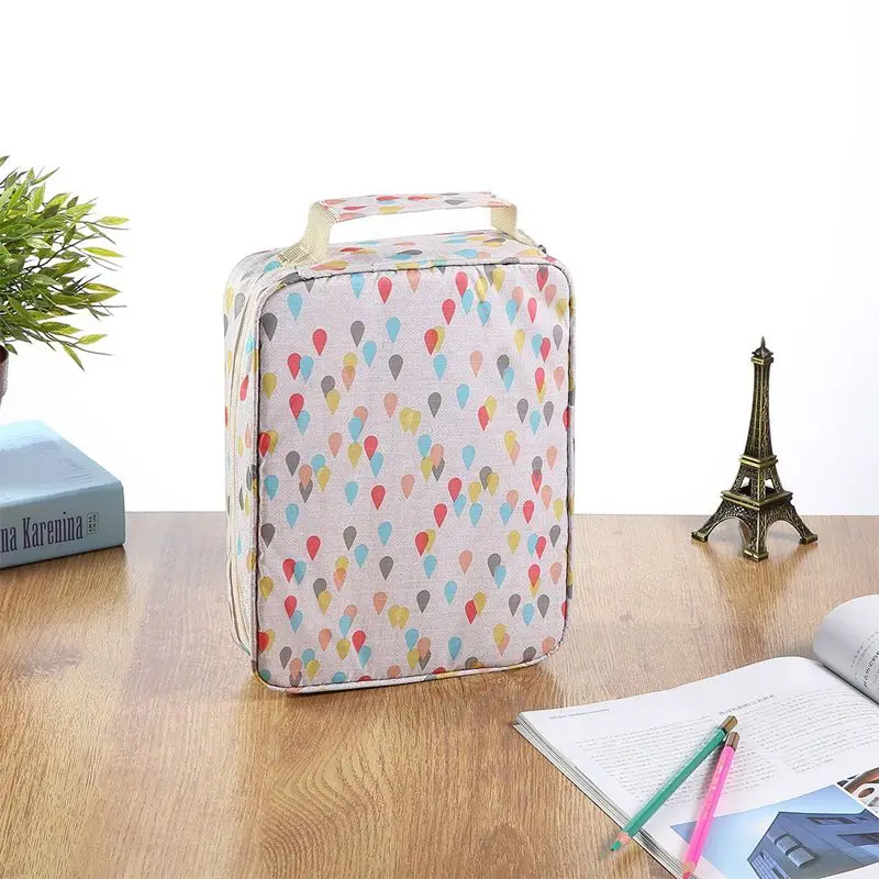 150 слотов цветные карандаши Универсальный карандаш сумка ручка чехол школьный