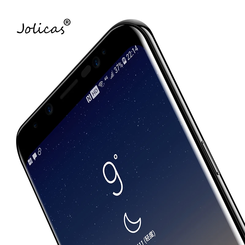 Закаленное стекло для samsung Galaxy S8 Plus S9 S7 Edge защита экрана полное покрытие защитное
