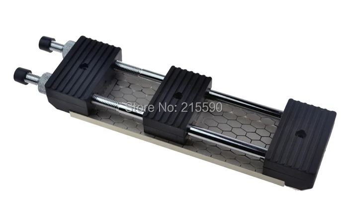 DMD #400 and #1000 Two Sides Whetstone Double Diamond Sharpener Knife + Rubber Holder | Дом и сад