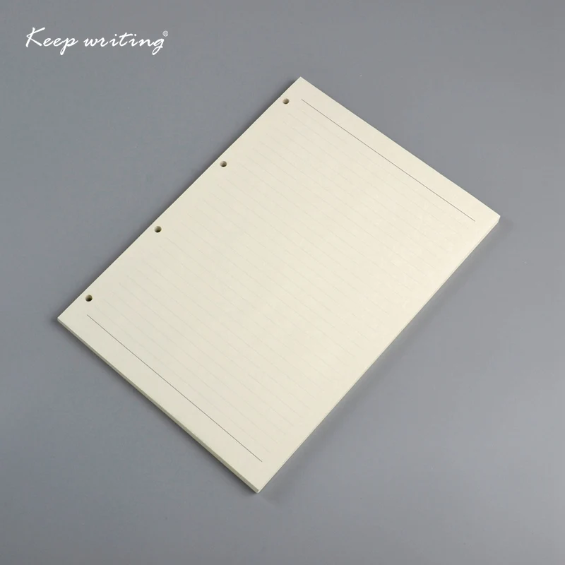 Заполняющая бумага A4 с 4 отверстиями Органайзер внутренняя s образные страницы