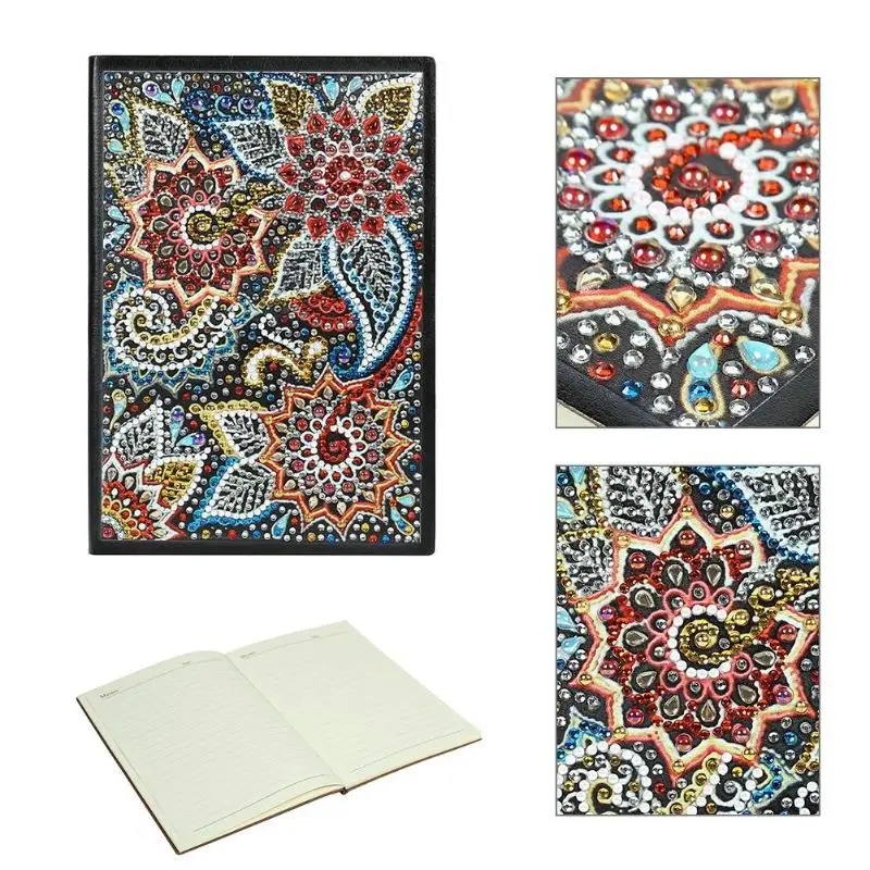 DIY алмазная живопись особой формы Мандала Алмазная вышивка книги 60 листов