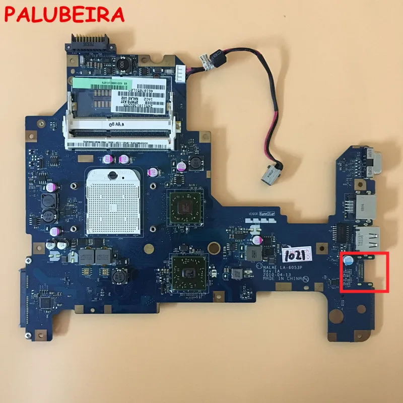 PALUBEIRA K000103980 материнская плата для ноутбука Toshiba Satellite L675 L675D Материнская NALAE LA 6053P