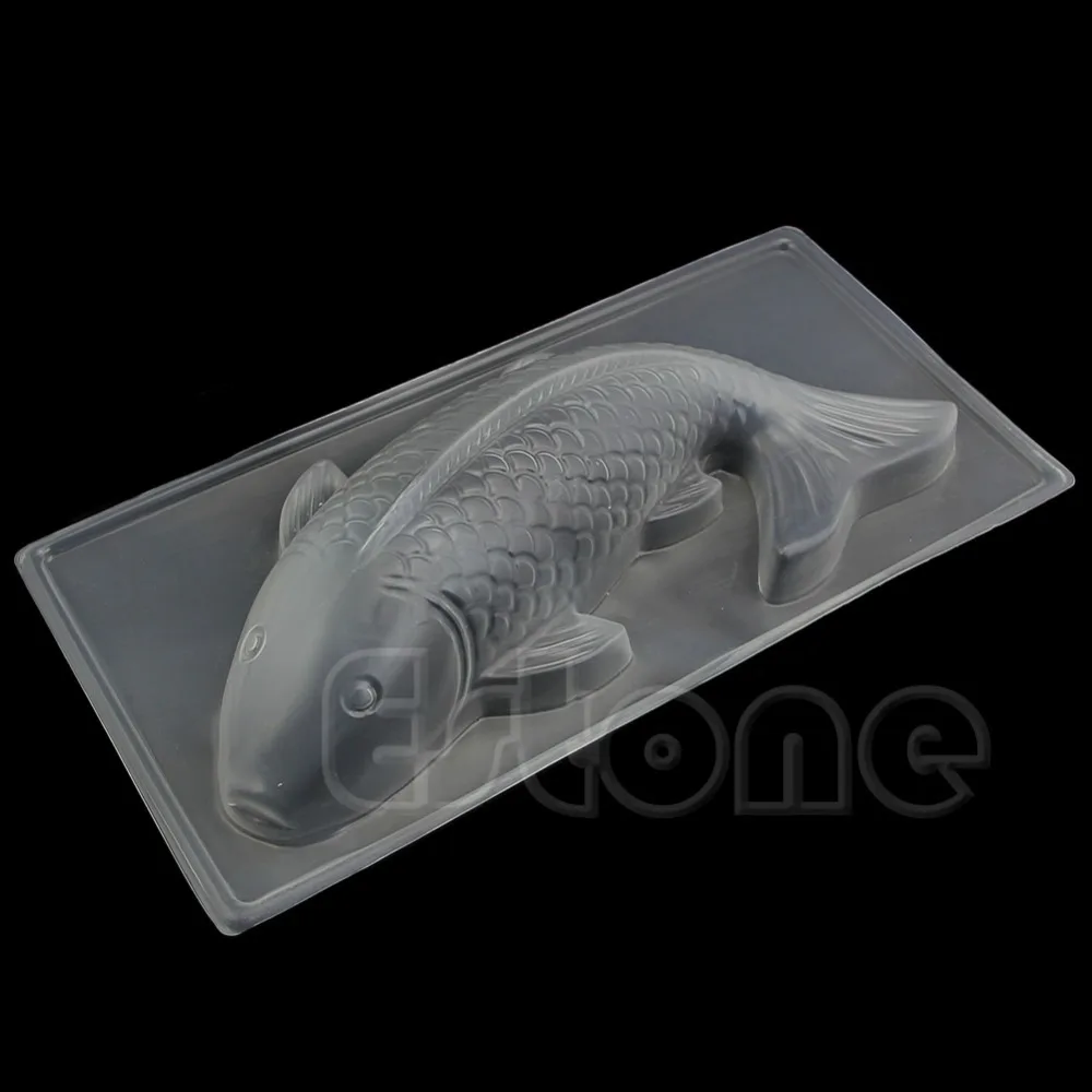 Горячая Распродажа 35 см x 17 5 1 шт. DIY 3D большой Koi Рыба Пластиковые желе ручной