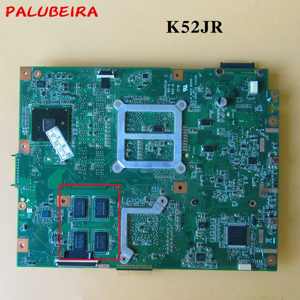 Palubeira для ASUS A52J X52J K52J K52JR K52JE K52JC K52JU K52JB Материнская плата ноутбука REV.2.3A DDR3 полностью протестирована