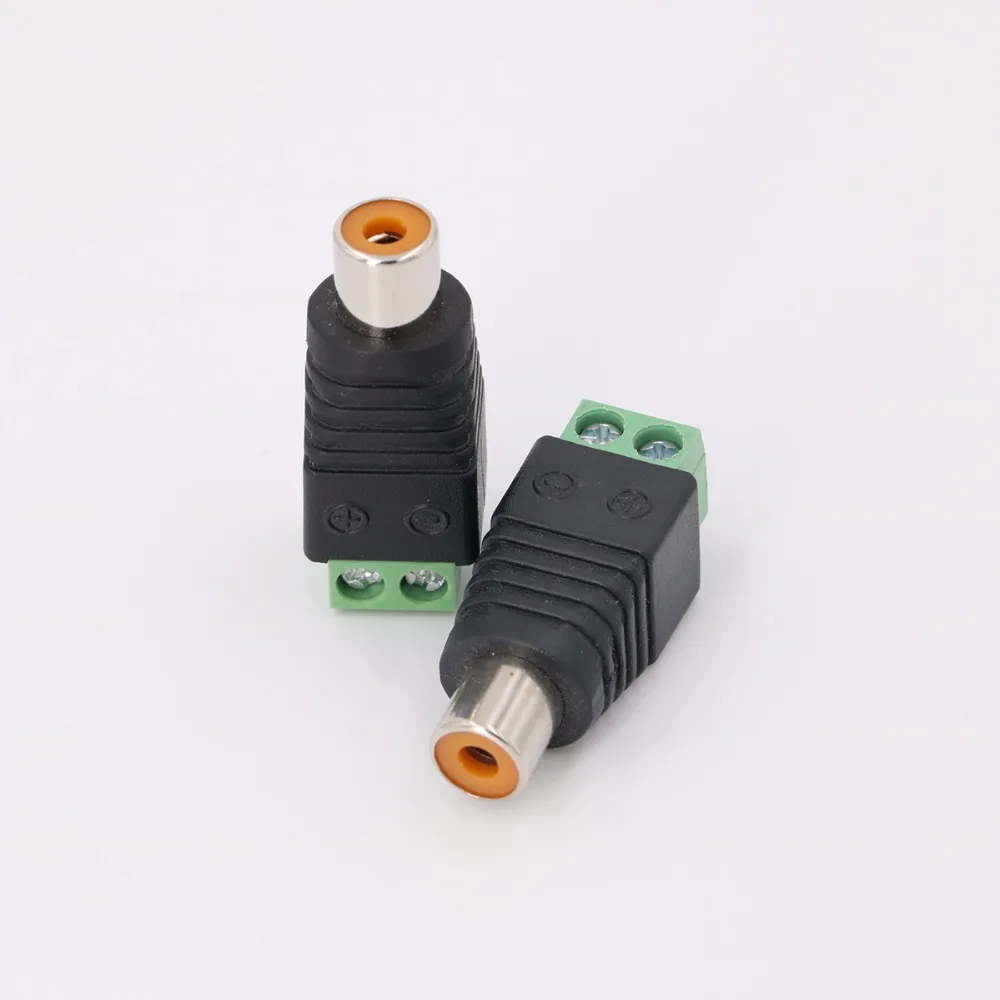 BFMore 023 CAT5 RCA гнездовой разъем DC адаптер балун Разъем для CCTV камеры системы