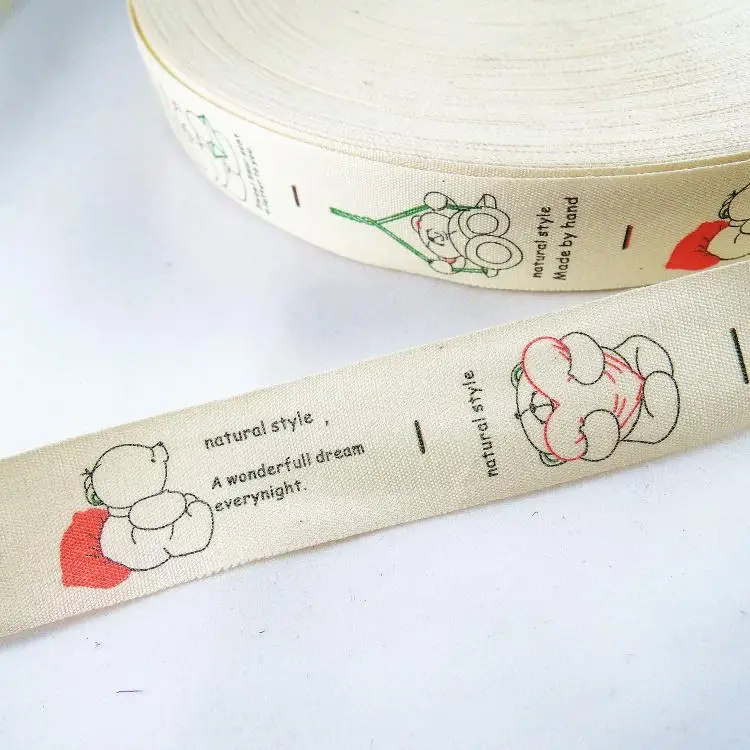 5 ярдов/партия лента из натурального хлопка 1 дюйм 25 мм 100% дюйма Y120|cotton ribbon|ribbon