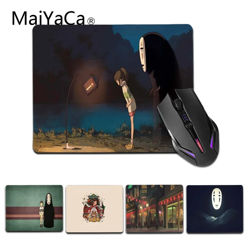 

MaiYaCa 2018 новый персонализированный небольшой игровой коврик для мыши для ноутбука без лица, размер 25x29 см, силиконовые коврики