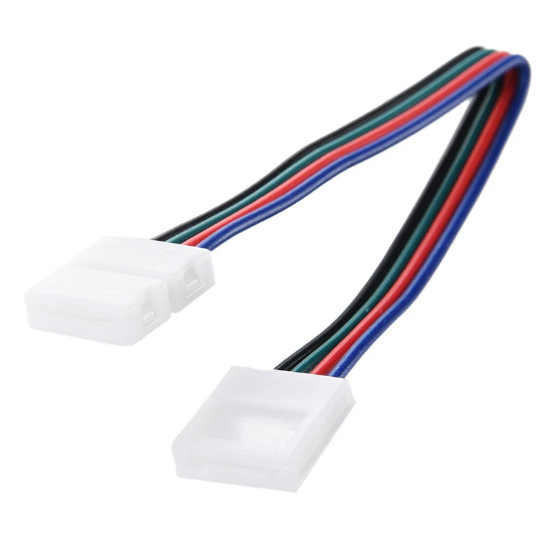 5x4 Pin SMD LED RGB быстрый разъем Штекерный Разъем 17 см кабель | Обустройство дома