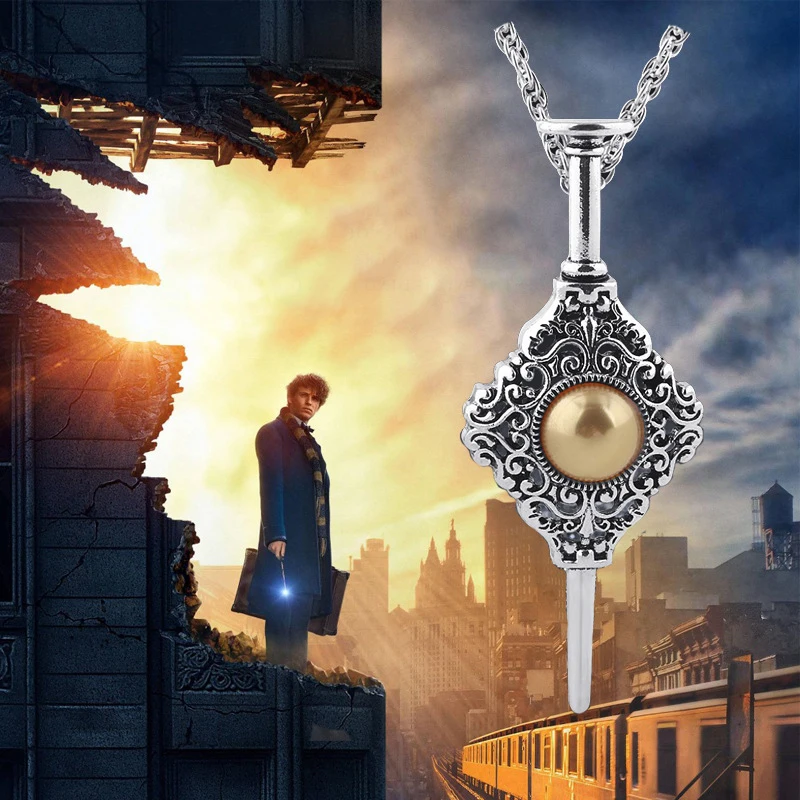 Новинка 2019 года с фантастическими животными ожерелья для мужчин Grindelwald Лига