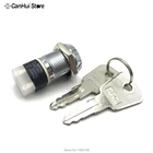 19-мм металлический 4-контактный двухпозиционный переключатель DPST Серии A ключ для электронного замка, 1801 2ON 2OFF, 4A125VAC 2A250VAC