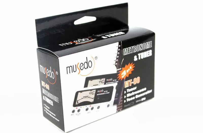 Musedo MT-80 Professional Precision LCD Guitar Metronome Tone Generator Tuner | Спорт и развлечения