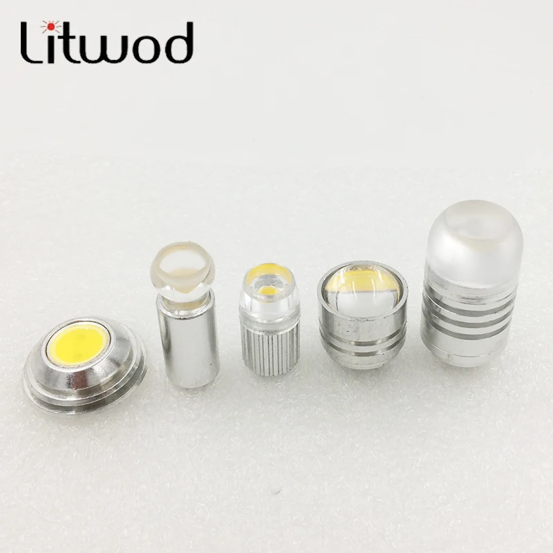 Litwod Z20 2 шт. Автомобильный Алюминиевый UFO тип бар светодиодный G4 DC12V 3 Вт Холодный