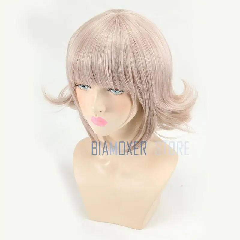 Парик для косплея из игры данганронпа 2 косплей Нанами и Чиаки японское аниме flaxen