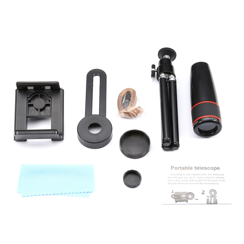 Универсальный телескопический объектив с 12-кратным увеличением ORBMART +