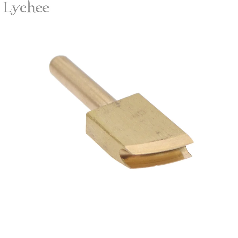 Lychee Life 1 шт. один кожаный край для уплотнения DIY инструмент латунный паяльник