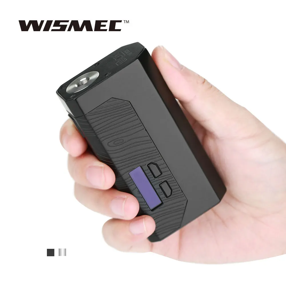 WISMEC Luxotic MF коробка мех мод ж/о экран с 7 мл Squonk бутылка подходит гильотина RDA No 18650