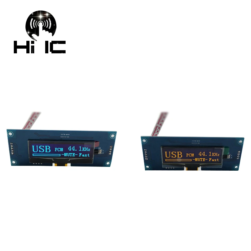 ES9018 ES9028PRO DAC аудио декодер OLED дисплей с мягким управлением плата дистанционного