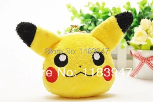 10pcs New fashion lovely pikachu coin purse case wallet wholesale | Багаж и сумки