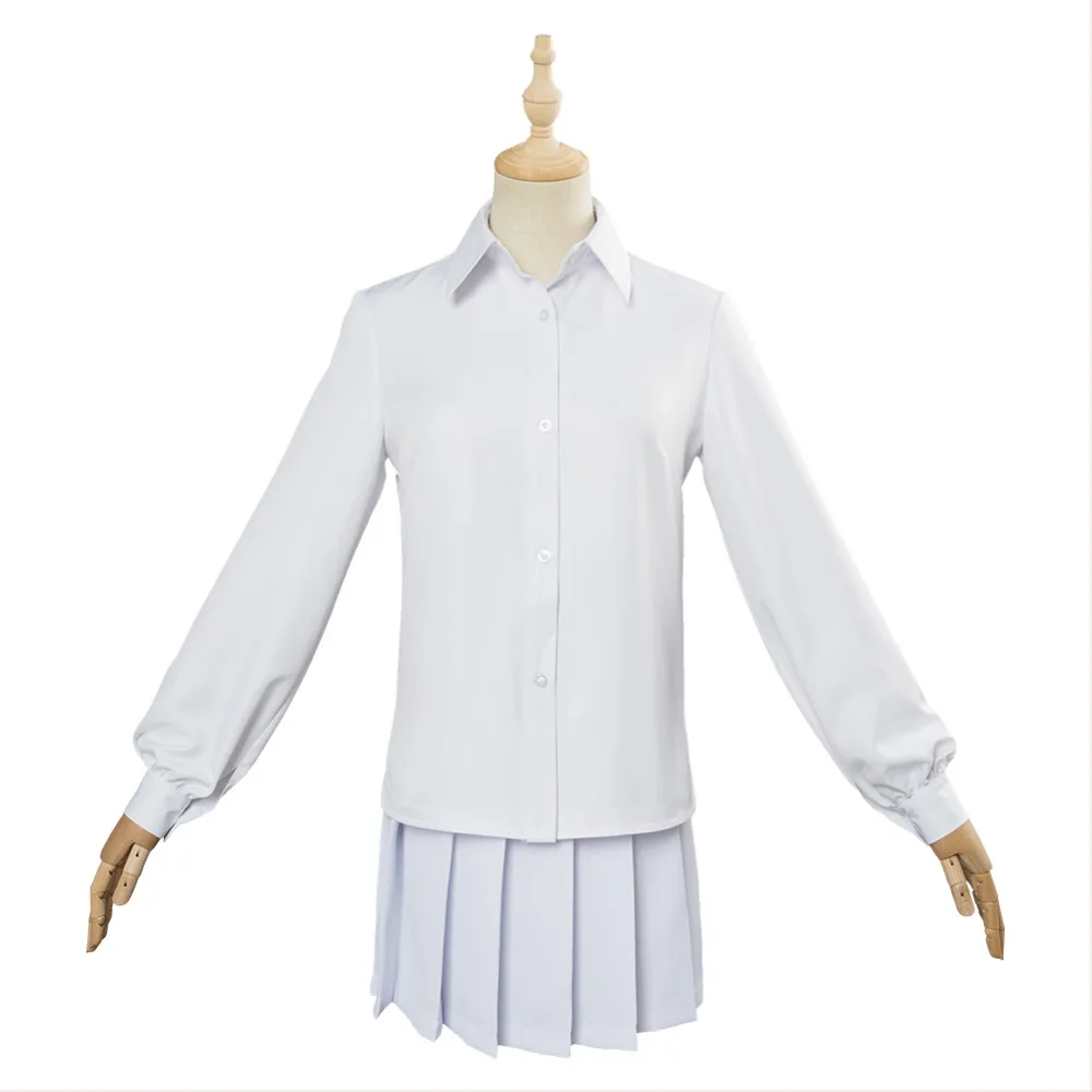 Anime The Promised Neverland Cosplay Emma Costume Dress Halloween Carnival Costumes Custom Made | Тематическая одежда и