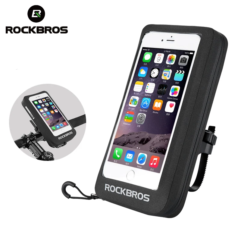 ROCKBROS велосипедная сумка для руля велосипеда с сенсорным экраном