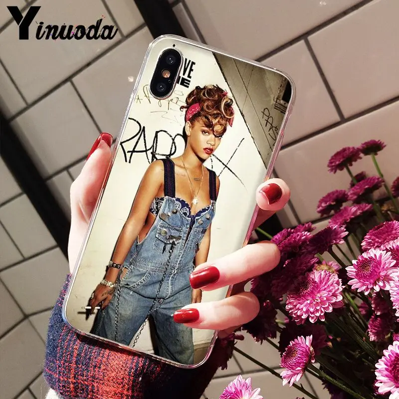 Yinuoda Rihana DIY Luxury High-end Protector Case for iPhone X XS MAX 6 6S 7 7plus 8 8Plus 5 5S XR | Мобильные телефоны и