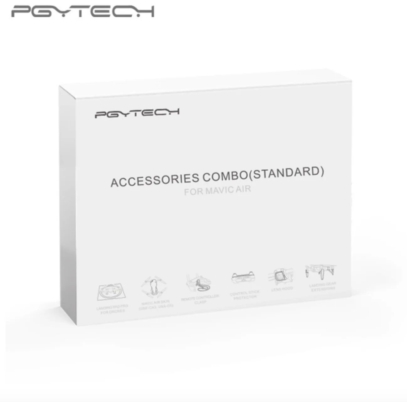PGYTECH Mavic Air Аксессуары посадочная Шестерня Удлиняющая бленда объектива для DJI MAVIC