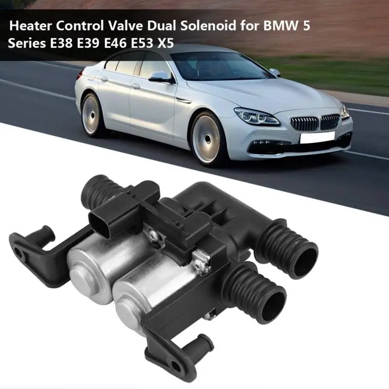 Клапан управления железным нагревателем двойной соленоид для BMW 5 серии E38 E39 E46 E53