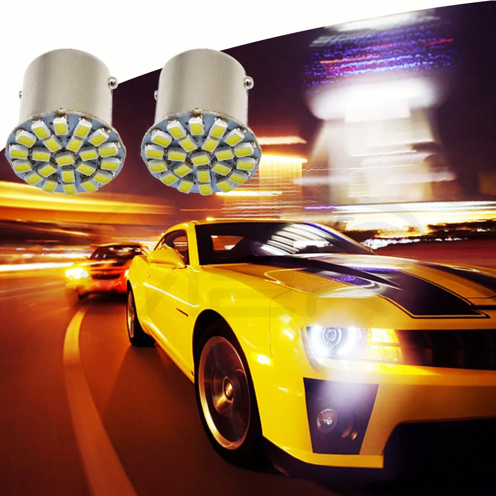 10X1157 BAY15D 1156 BA15S 3014 22 SMD белый красный тормозной сигнал поворота Задний светильник авто светодиодный клиновой угловой светильник DC 12V парковочная лампа Led