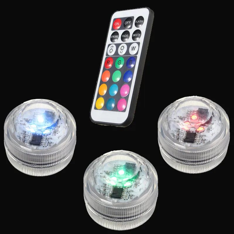 Светодиодный мини светильник RGB 1 Вт 5 В цветная круглая лампа в форме свечи