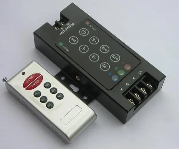Контроллер RF с 8 клавишами Φ вход Макс 8А на каждый выход канала|output 12v|channel foodoutput