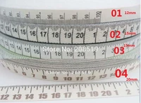 cr0007 width 12mm15mm20mm printed 20cm100cm ruler 100 cotton ribbon 30 meter gift craft accessories