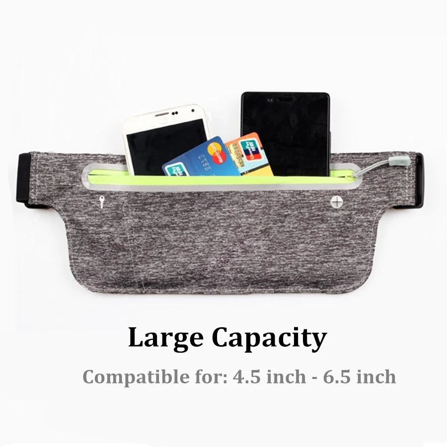 Поясная сумка для мужчин и женщин телефона спортивный чехол бега ночное видение