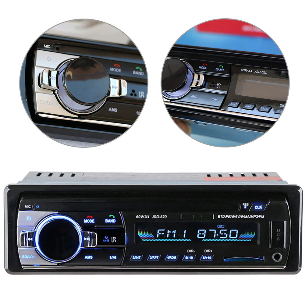 Car Radio Stereo Bluetooth 1 DIN FM USB//AUX MP3 Player Unit In Dash | Автомобили и мотоциклы