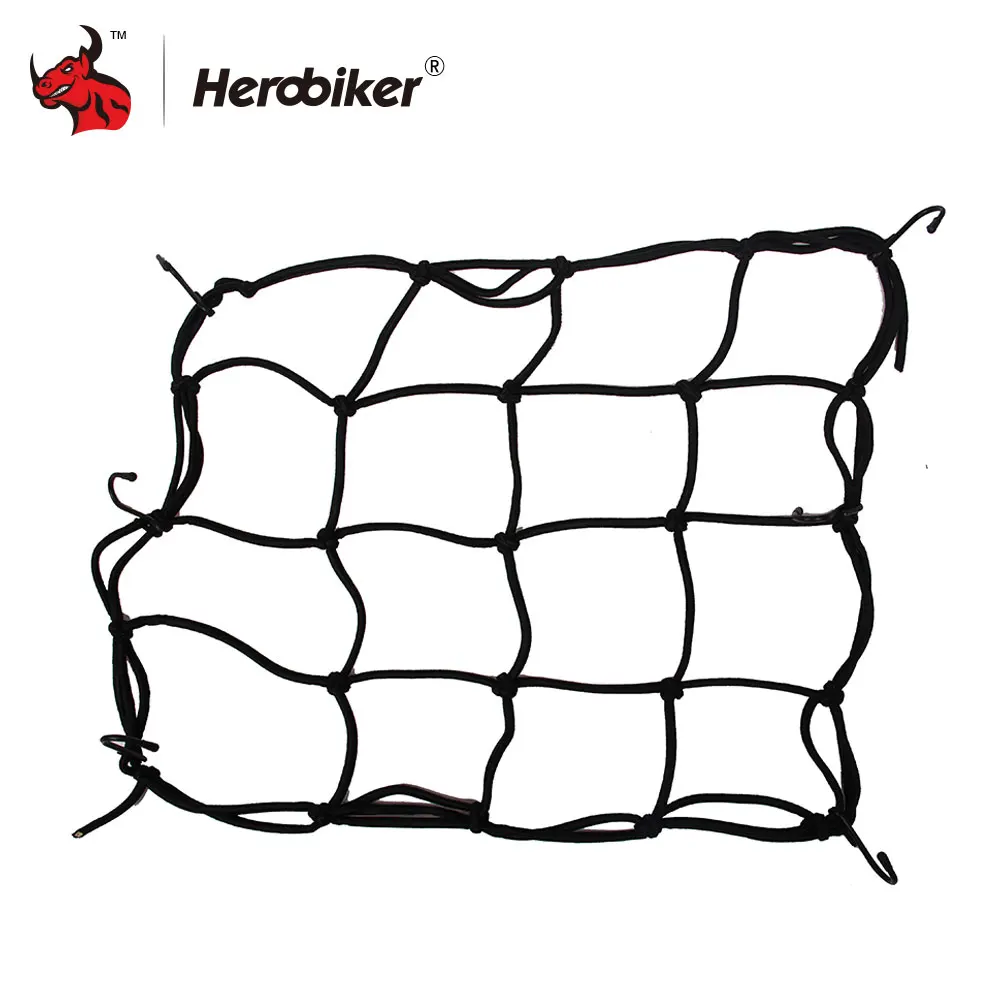 HEROBIKER 6 крючков багажная сетка для мотоцикла грузовая шлема | Автомобили и