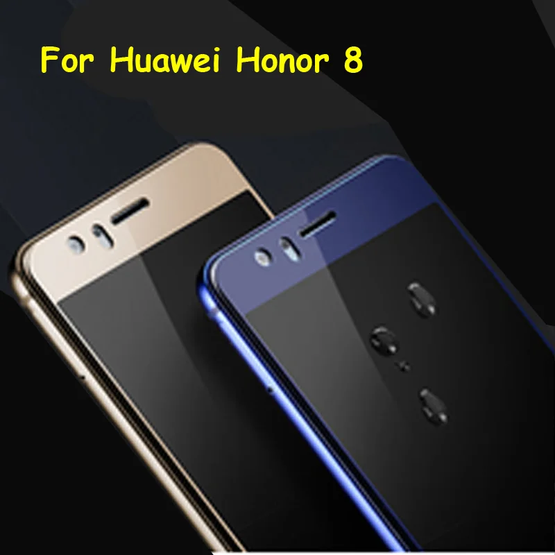

Для Huawei Honor 8 Honor8 5,2 "Полное покрытие закаленное стекло Защита экрана Ультра тонкая Премиум Взрывозащищенная защитная пленка