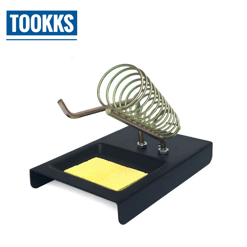 

Metal Soldering Iron Gun Holder Solder Support Station Sponge Cast Iron