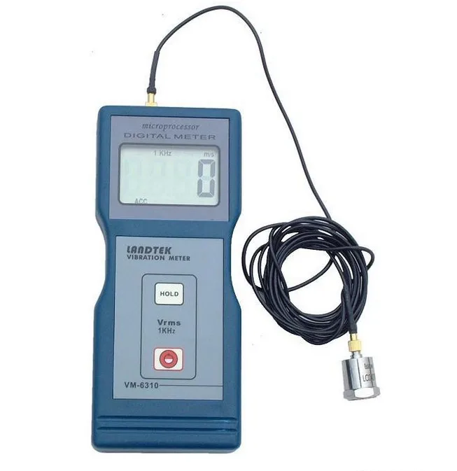 

Handheld Vibration Meter Tester VM6310 Velocity 0.1-200mm/s Vibrometer