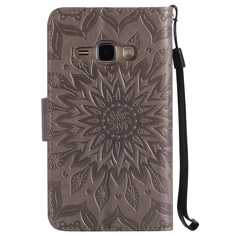 Чехол s для Fundas samsung Galaxy J1 2016 J120 чехол Coque J120F телефона откидная подставка