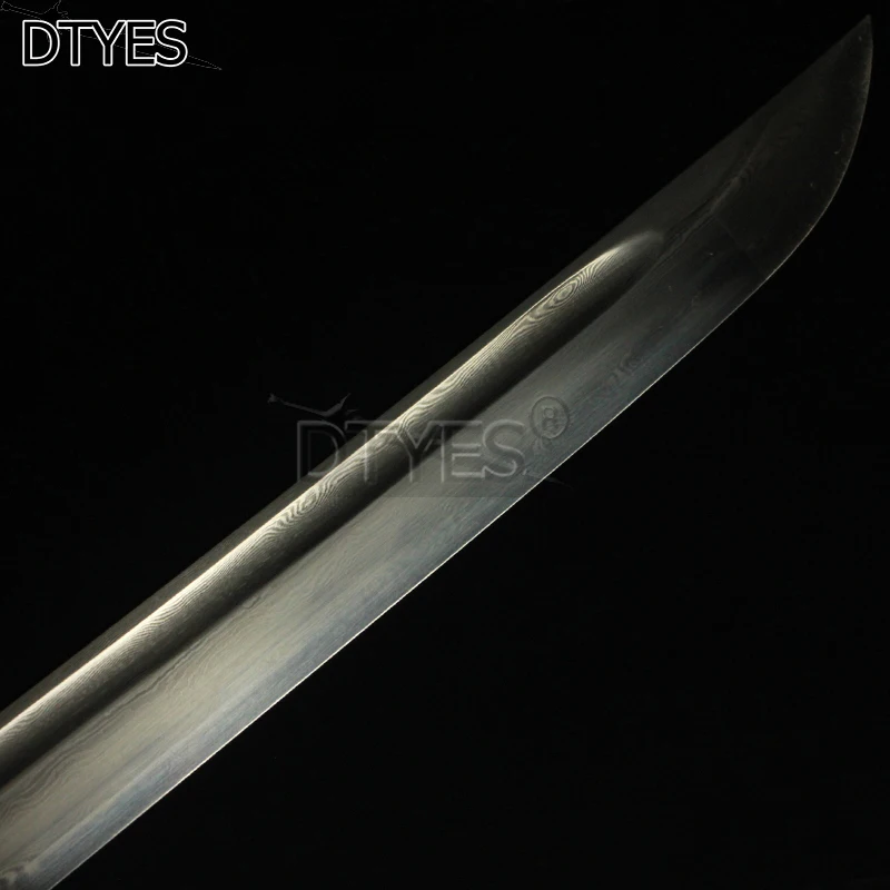 Damascus Steel Clay Tempered Obvious Hamon Maru Blade Katana Samurai Japanese Sword Handmade Real Swords Battle Ready | Дом и сад