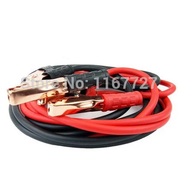 Бесплатная доставка 2 5 M 12v 500A аварийного Батарея кабели автомобиля/автомобильный
