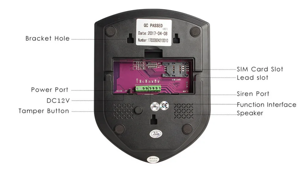 Wolf-Guard WM2GR GSM Wifi беспроводная домашняя система охранной сигнализации DIY Kit приложение управление детектор движения датчик охранная сигнализация