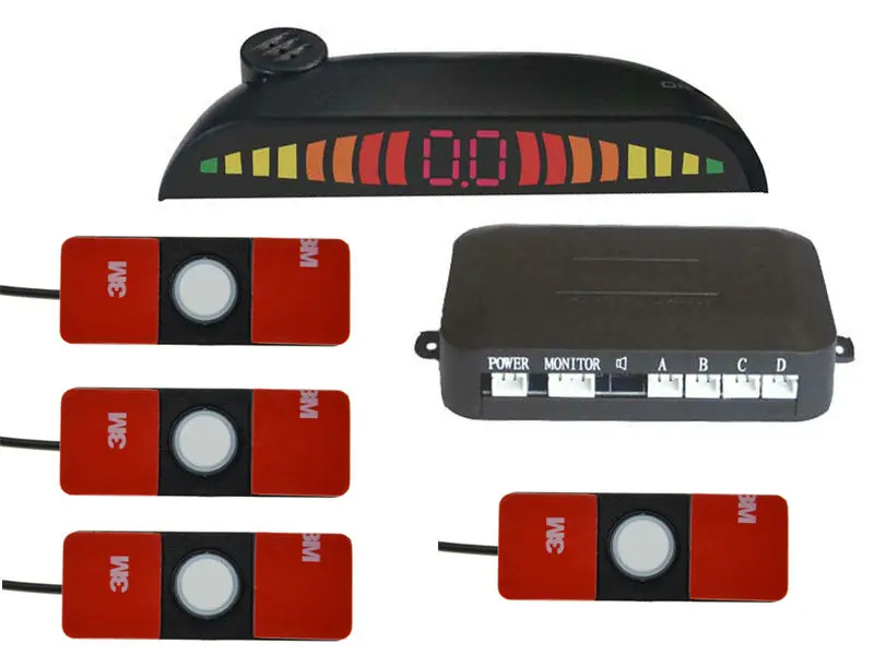 Бесплатная доставка 13 мм светодиодный ная парковочная система с датчиком