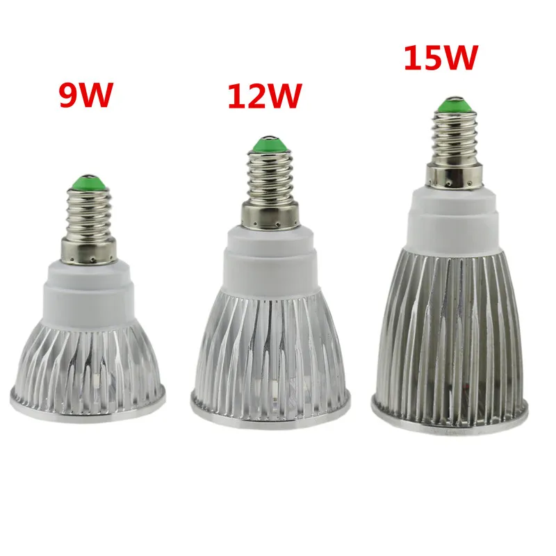 

10X LED COB Bulb Lamp E27 9W12W 15W LED Spotlight AC110V 220V For home ceiling decorate illuminate Warm/Cool white