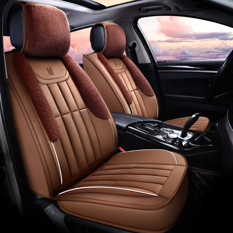 Зимняя плюшевая подушка для автомобильного сиденья Infiniti EX25 FX35/45/50 G35/37 JX35 Q70L серии