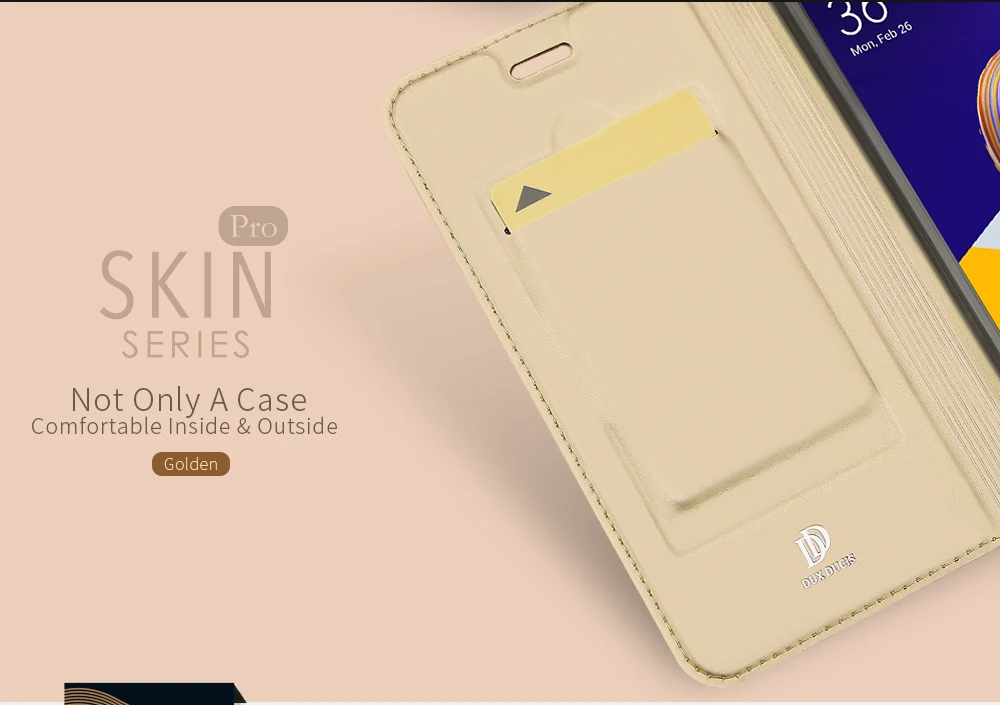 Подарочная стеклянная пленка) DUX DUCIS чехол для Asus Zenfone 5Z ZS620KL кожаный чехол с отделением для карт, магнитное покрытие для Asus Zenfone5Z ZS620 KL