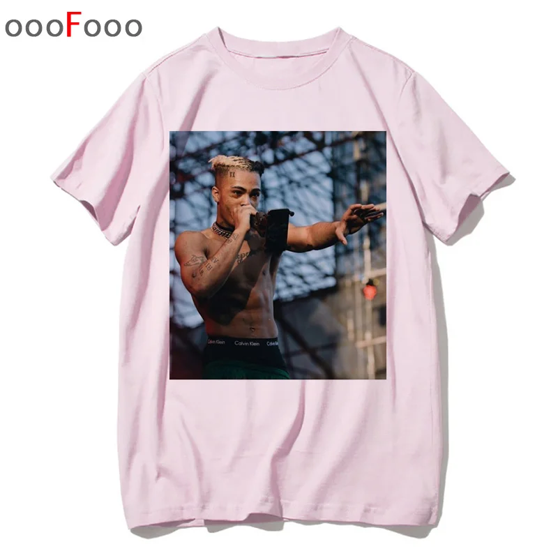 Мужская/Женская футболка большого размера xxxtentacion уличная Повседневная летняя