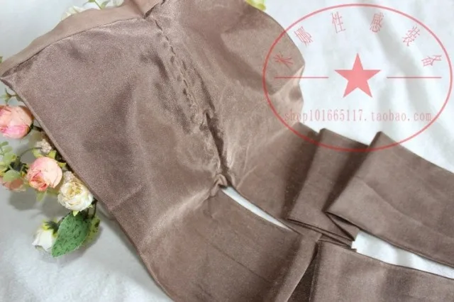 Женские сексуальные блестящие Т-образные 80D колготки, сексуальные чулки, колготки для танцев, фитнеса, леггинсы сексуальное нижнее белье