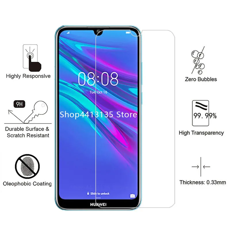 Защитное стекло для huawei y6 закаленное y 6 6y y62019 prime pro Защитная пленка экрана