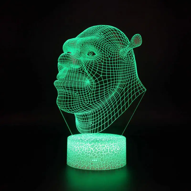 Кошка 3D огни Рождественские декоративные детская комната украшение собака